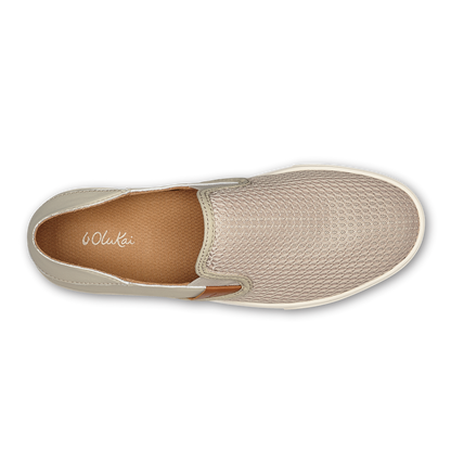 OluKai Pehuea Women's Breathable Slip-On Sneakers - Tapa