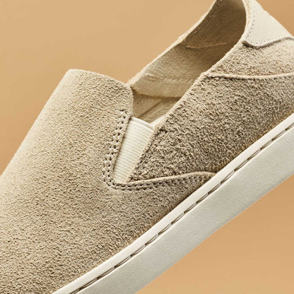 OluKai Pehuea Luxe Women’s Suede Shoes - Tapa
