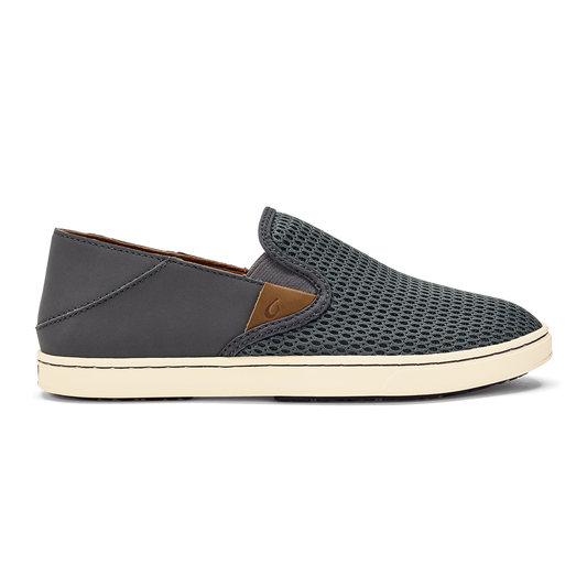 OluKai Pehuea Women's Breathable Slip-On Sneakers - Pavement