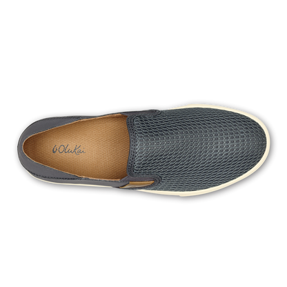 OluKai Pehuea Women's Breathable Slip-On Sneakers - Pavement