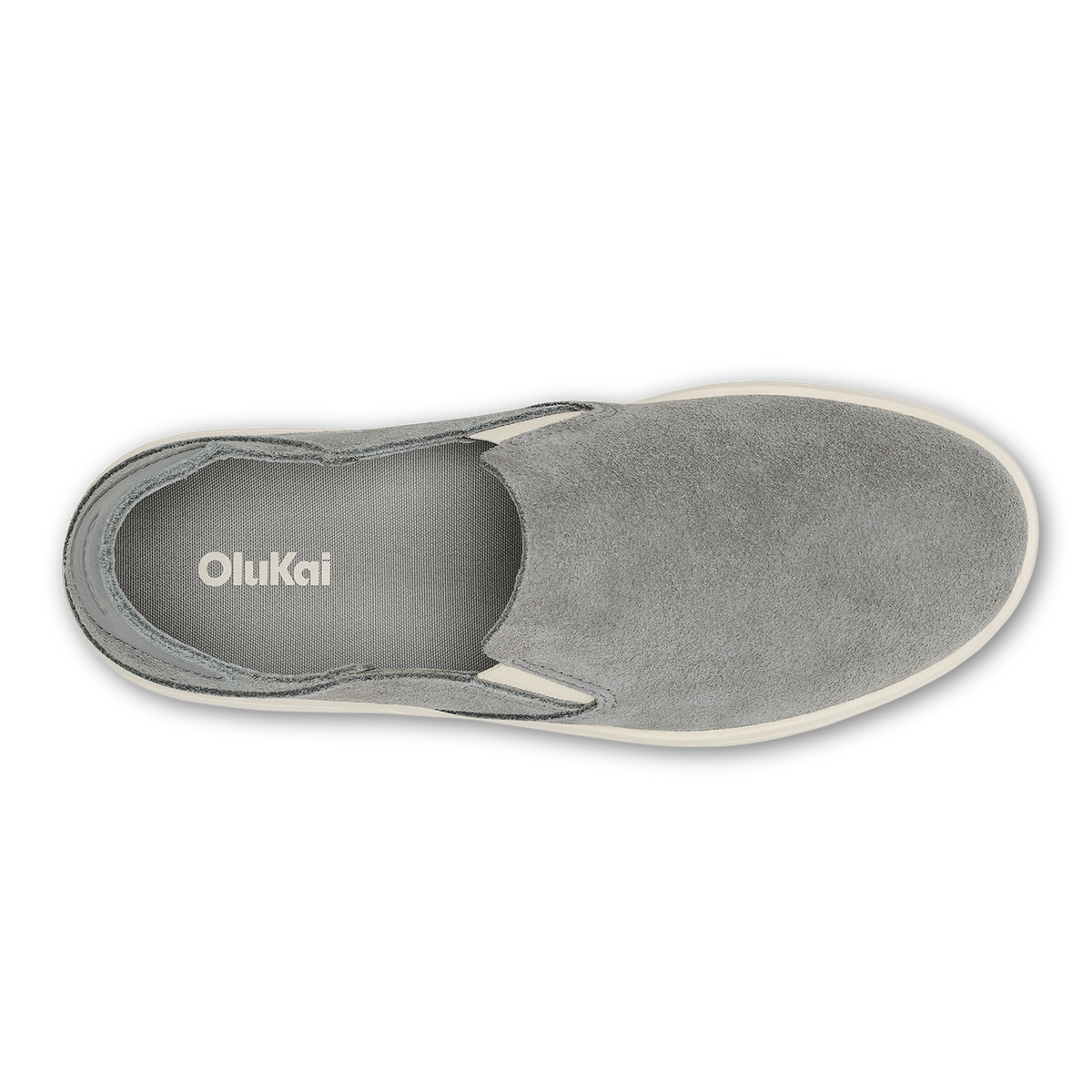 OluKai Pehuea Luxe Women’s Suede Shoes - Ash