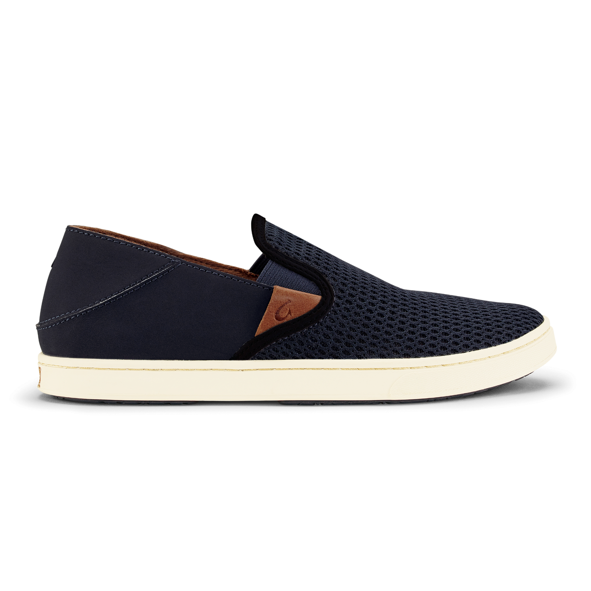 OluKai Pehuea Women's Breathable Slip-On Sneakers - Trench Blue