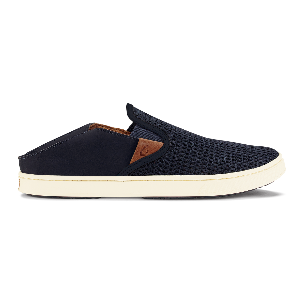 OluKai Pehuea Women's Breathable Slip-On Sneakers - Trench Blue
