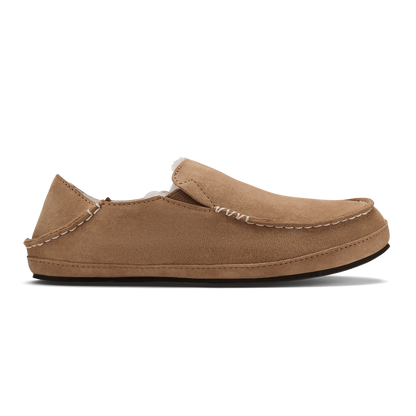 OluKai Nohea Women's Leather Slippers - Tan