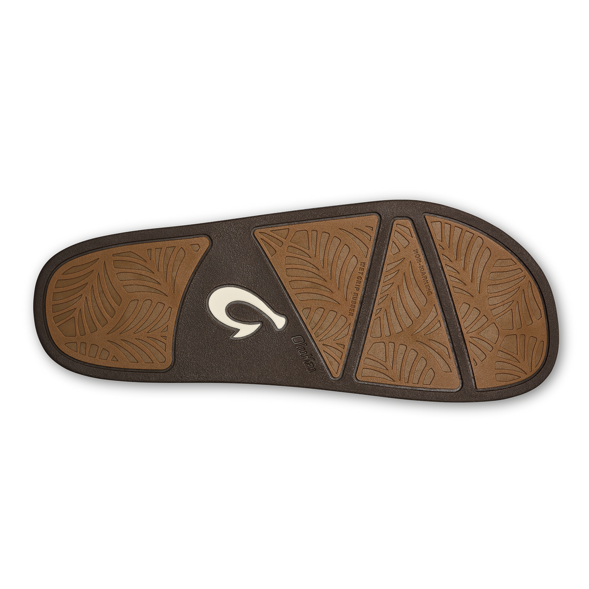 OluKai Hila Heu Women’s Slide Slipper Sandals - Tan