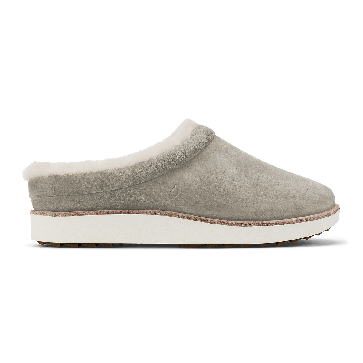 OluKai Mani-Taupe Grey / Golden Sand
