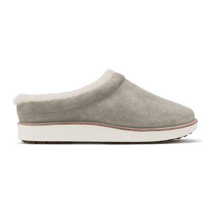 OluKai Mani-Taupe Grey / Golden Sand