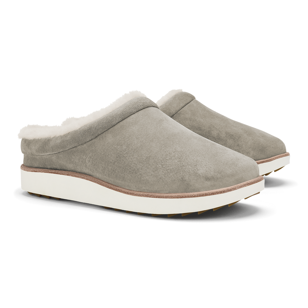 OluKai Mani-Taupe Grey / Golden Sand