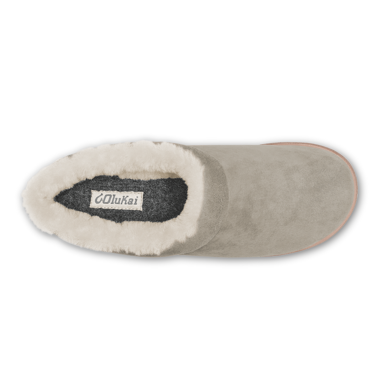 OluKai Mani-Taupe Grey / Golden Sand