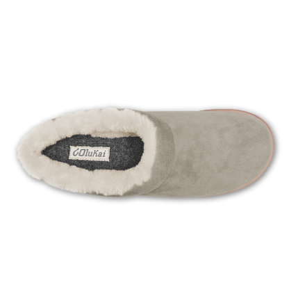 OluKai Mani-Taupe Grey / Golden Sand
