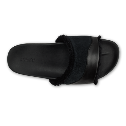 OluKai Hō‘ala Slide Women’s Slide Slipper Sandals - Black