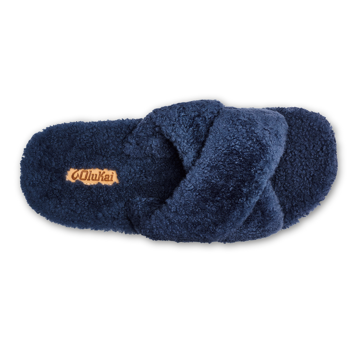 OluKai Hila Heu Women’s Slide Slipper Sandals - Moonlit Ocean