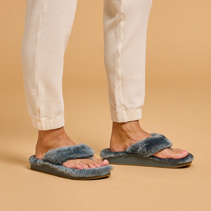 OluKai Kipe‘a Heu Women‘s Flip Flop Slippers - Storm