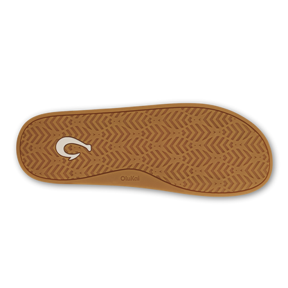 OluKai Kōnea Women’s Leather Slipper Mules - Silver