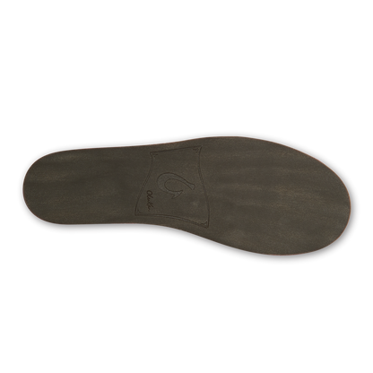 OluKai Nohea Women's Leather Slippers - Cedarwood