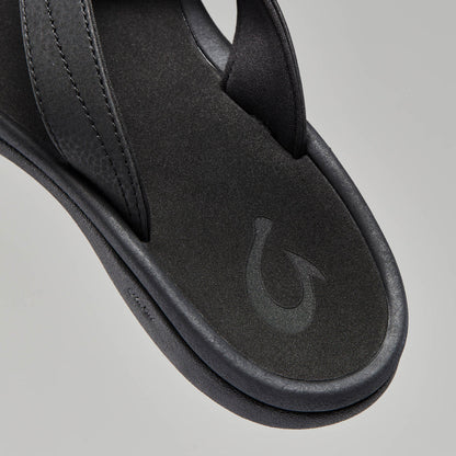 OluKai ‘Ohana Women's Best Selling Beach Sandals - Black