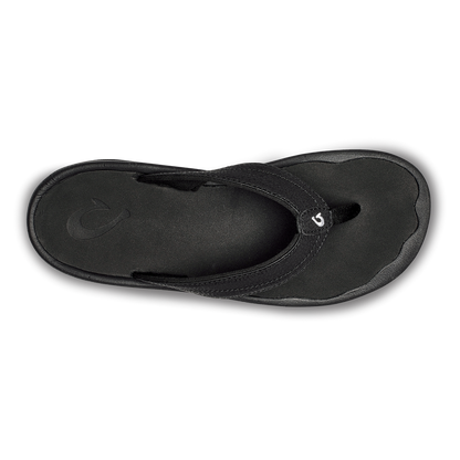 OluKai ‘Ohana Women's Best Selling Beach Sandals - Black