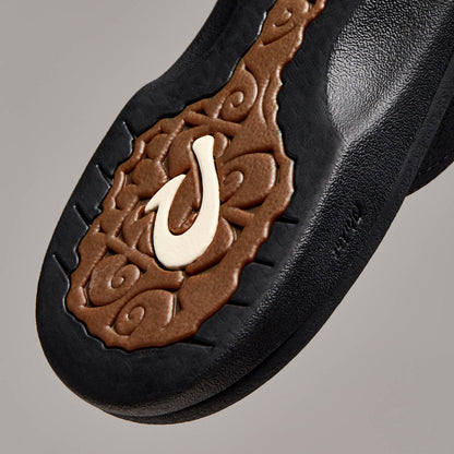 OluKai ‘Ohana Women's Best Selling Beach Sandals - Black