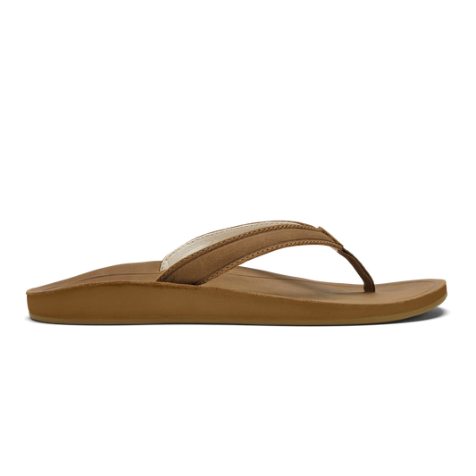 OluKai Southshore Women’s Waterproof Leather Sandals - Toffee