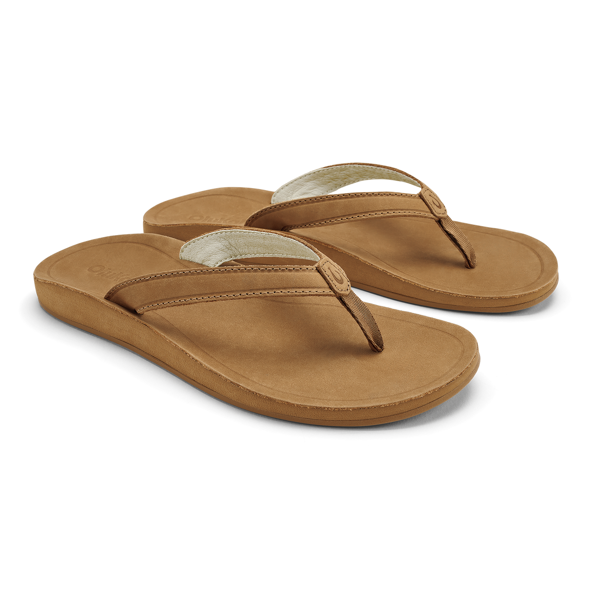 OluKai Southshore Women’s Waterproof Leather Sandals - Toffee