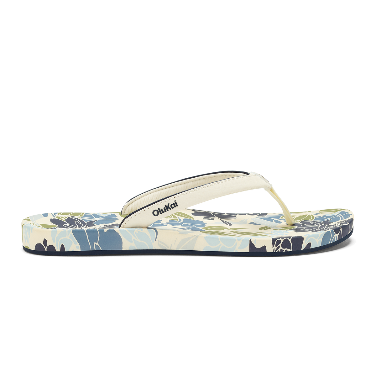 OluKai ‘Uiki Women’s Everyday Beach Sandals - Mood Indigo / Pa‘i