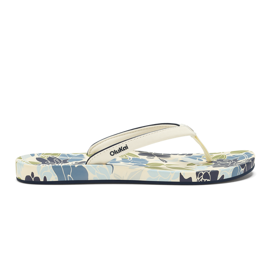 OluKai ‘Uiki Women’s Everyday Beach Sandals - Mood Indigo / Pa‘i