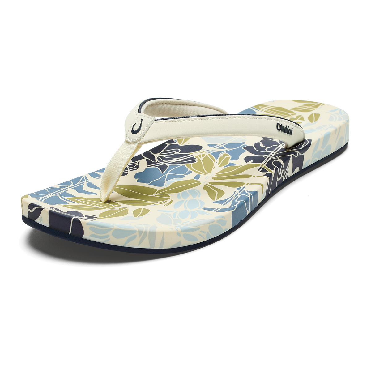OluKai ‘Uiki Women’s Everyday Beach Sandals - Mood Indigo / Pa‘i