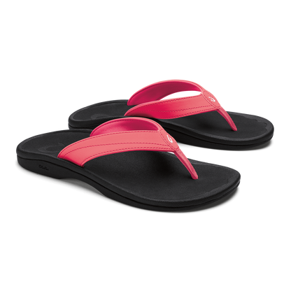 OluKai ‘Ohana - Hot Pink / Black