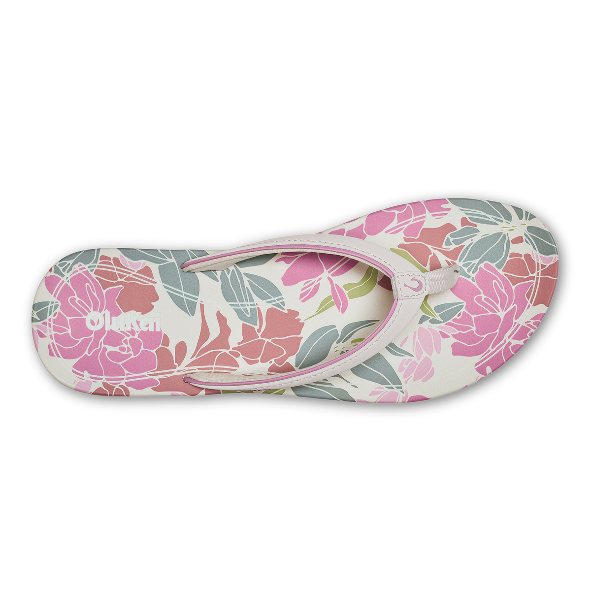 OluKai ‘Uiki Women’s Everyday Beach Sandals - White Sand / Pa‘i