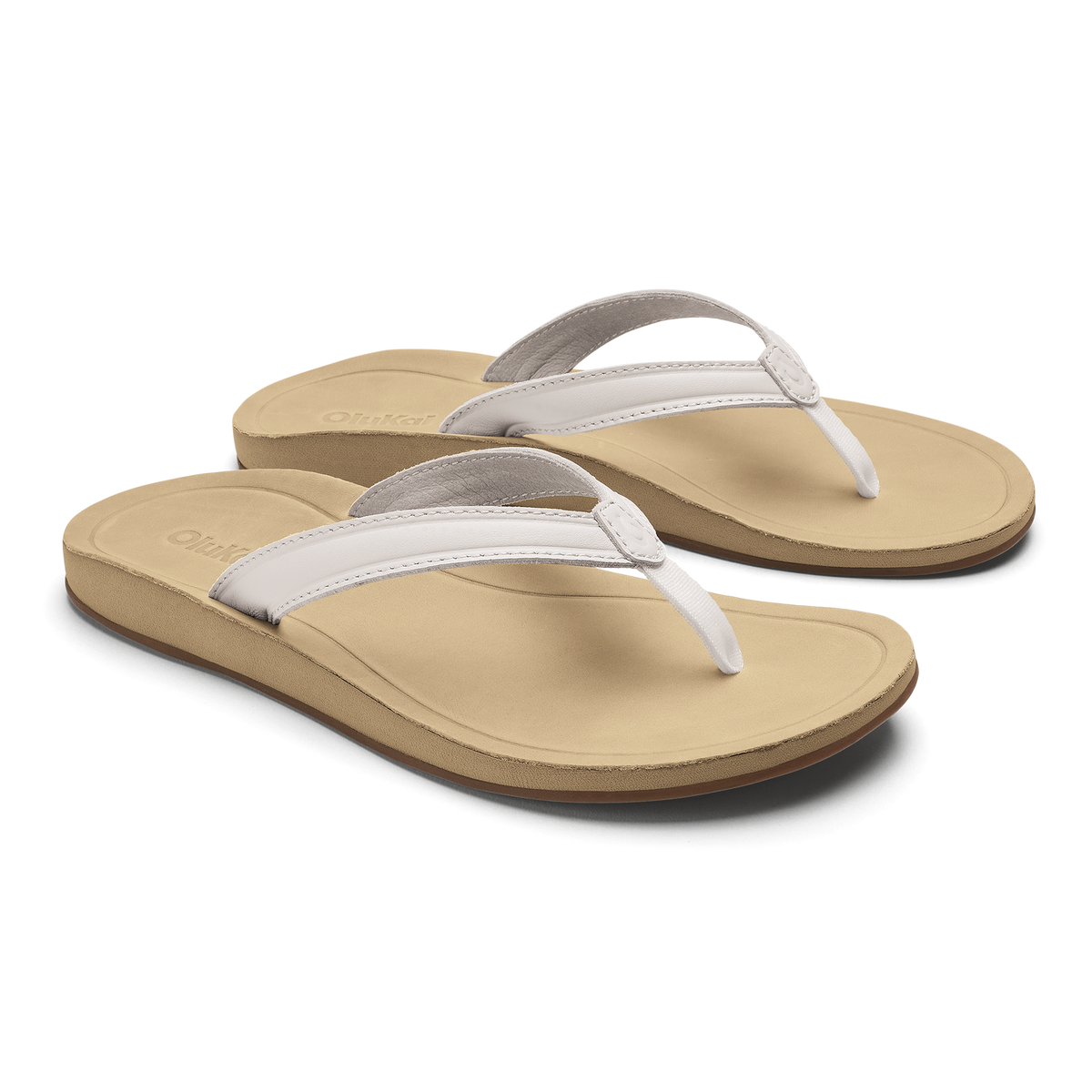 OluKai Southshore - Bright White / Warm Sand