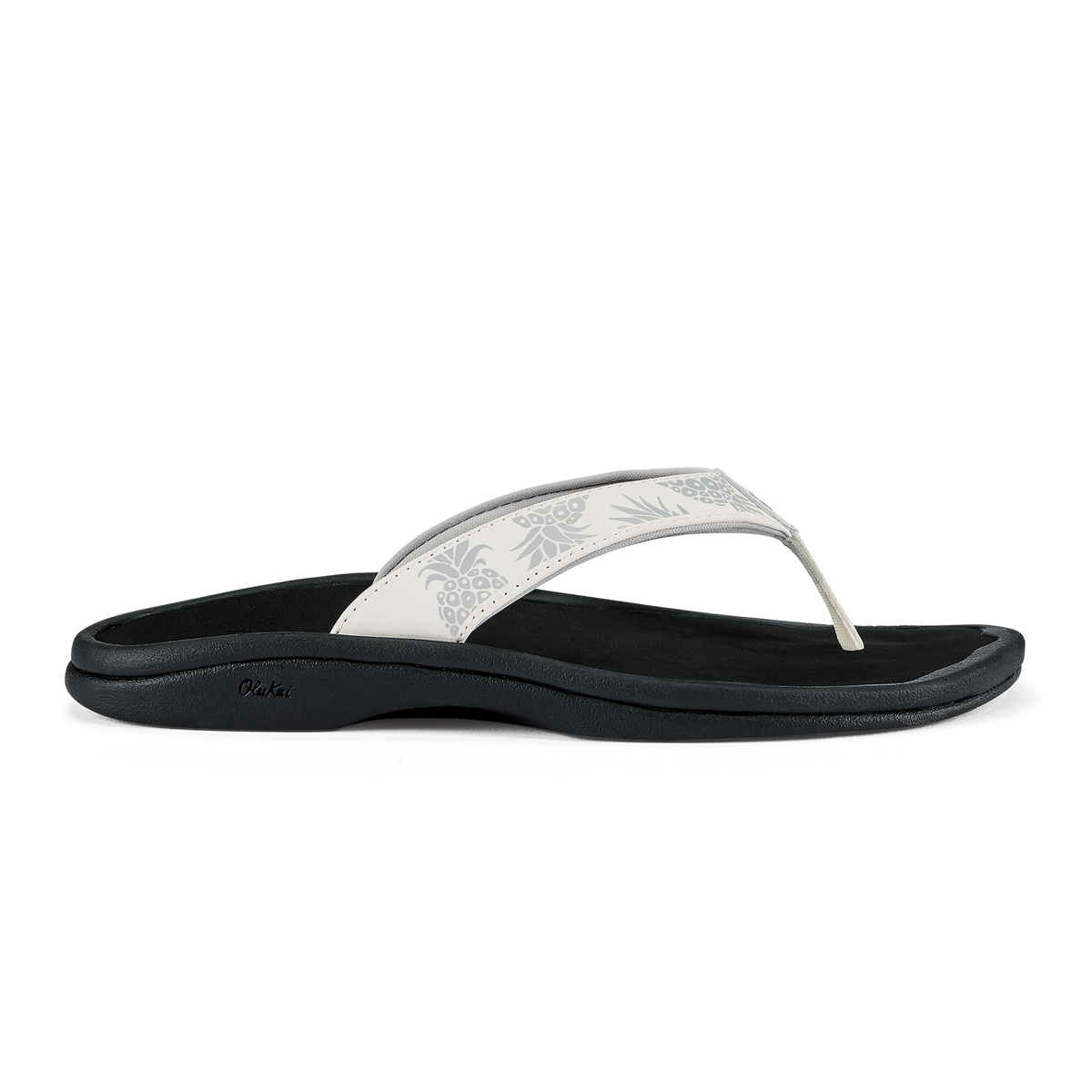 OluKai ‘Ohana Women's Beach Sandals - Bright White / Hua