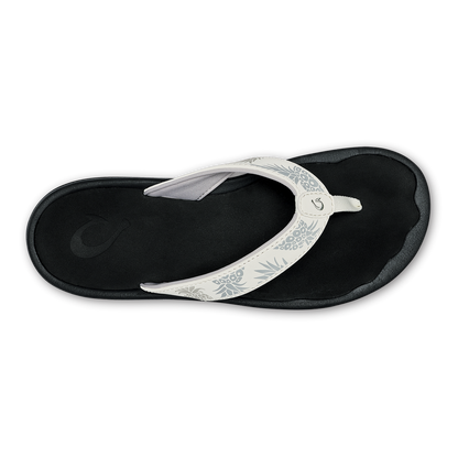 OluKai ‘Ohana Women's Beach Sandals - Bright White / Hua
