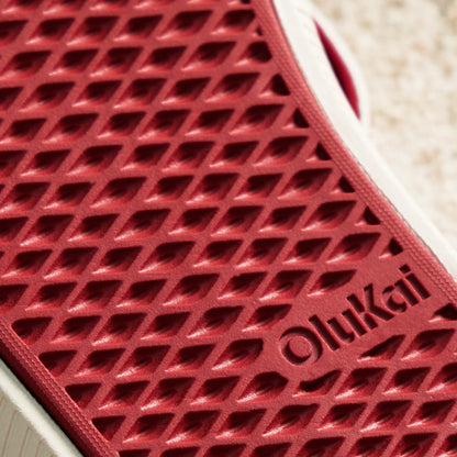 OluKai Ulele - Off White / Deep Red