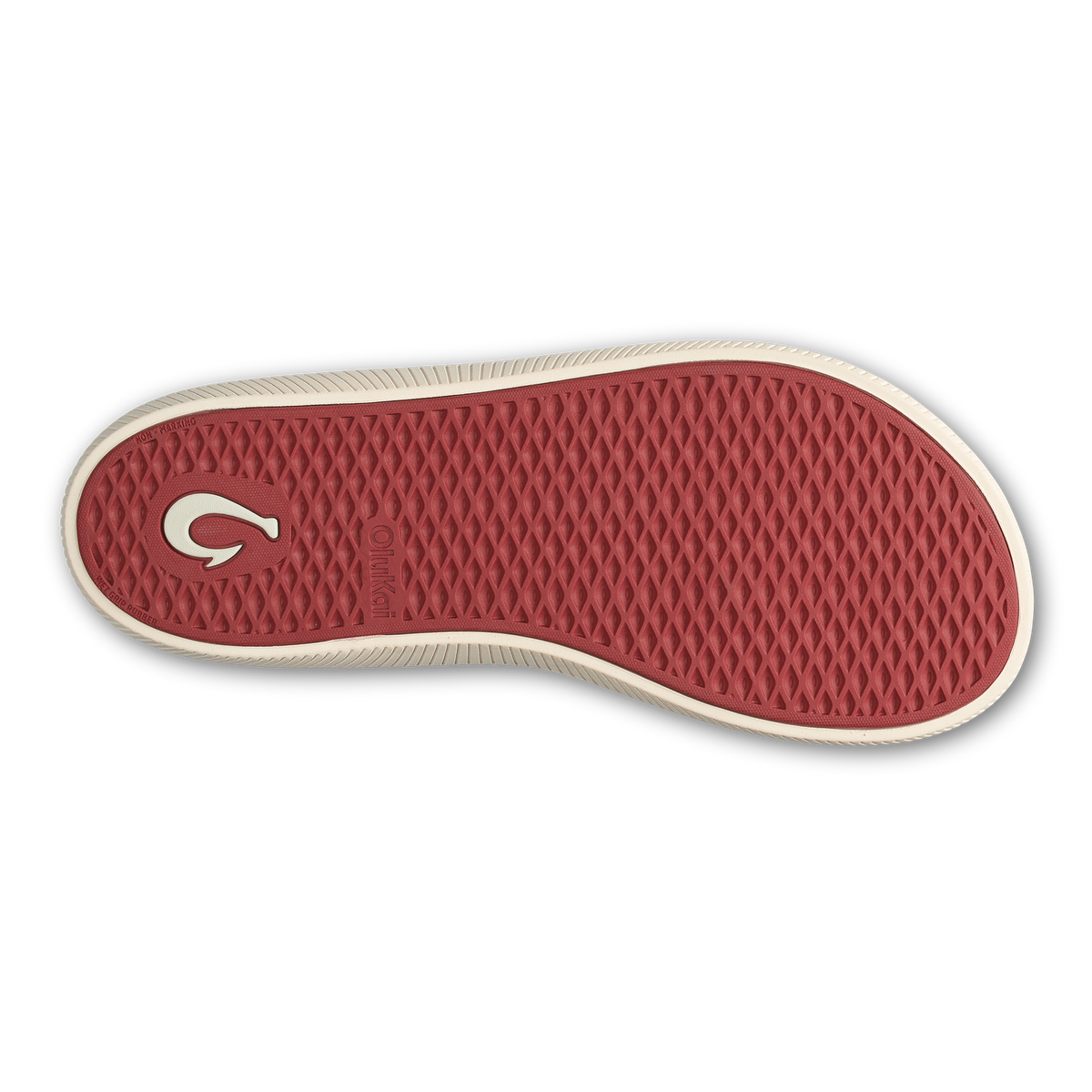 OluKai Ulele - Off White / Deep Red