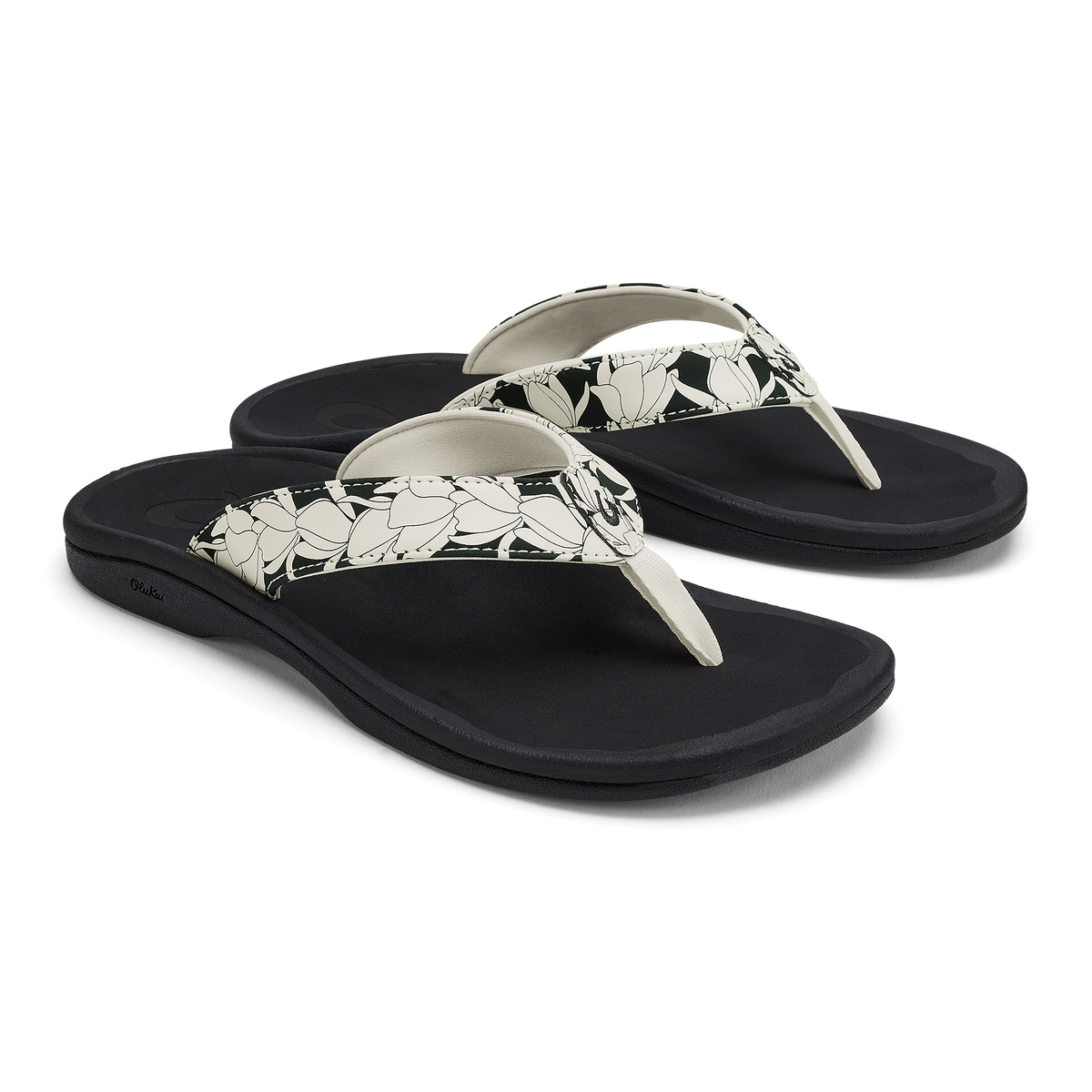 OluKai ‘Ohana Women's Best Selling Beach Sandals - Lava Rock / Pa‘i