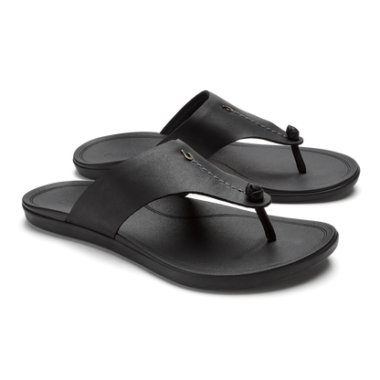 OluKai Hoʻopio Mele - Black / Black