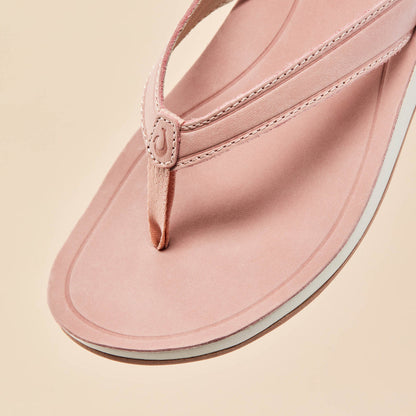 OluKai Southshore Women’s Waterproof Leather Sandals - Soft Pink