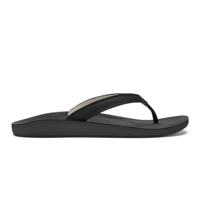 OluKai Southshore Women’s Waterproof Leather Sandals - Lava Rock