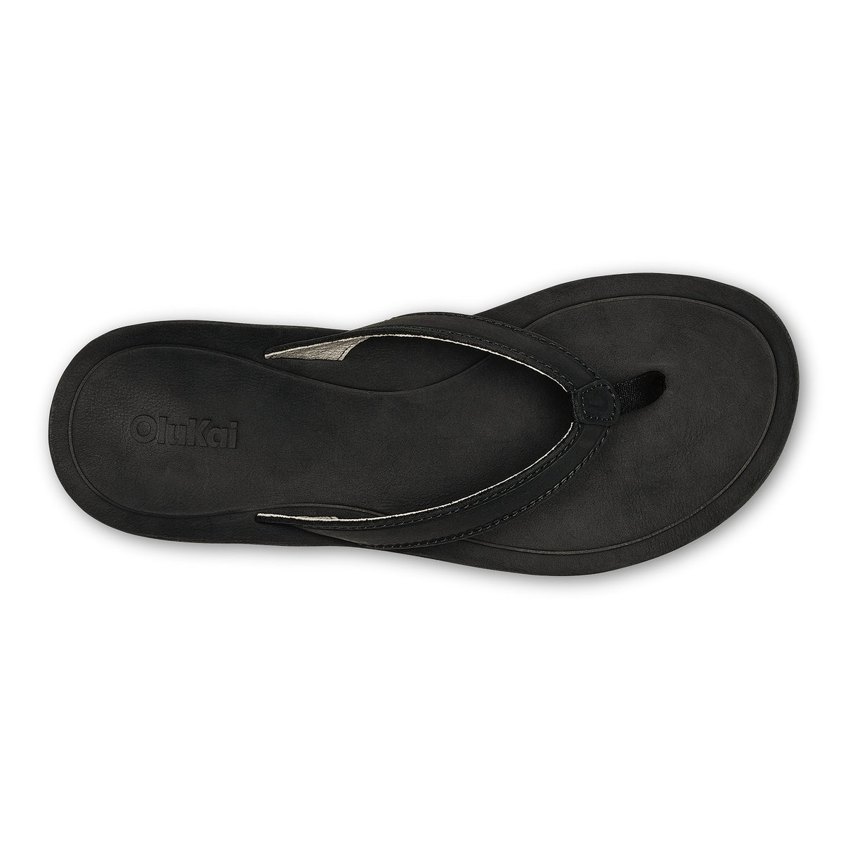 OluKai Southshore Women’s Waterproof Leather Sandals - Lava Rock