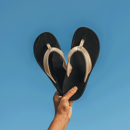 OluKai OluKai ‘Ohana - Bubbly / Black | Women's Beach Sandals