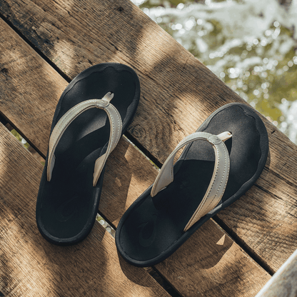 OluKai OluKai ‘Ohana - Bubbly / Black | Women's Beach Sandals