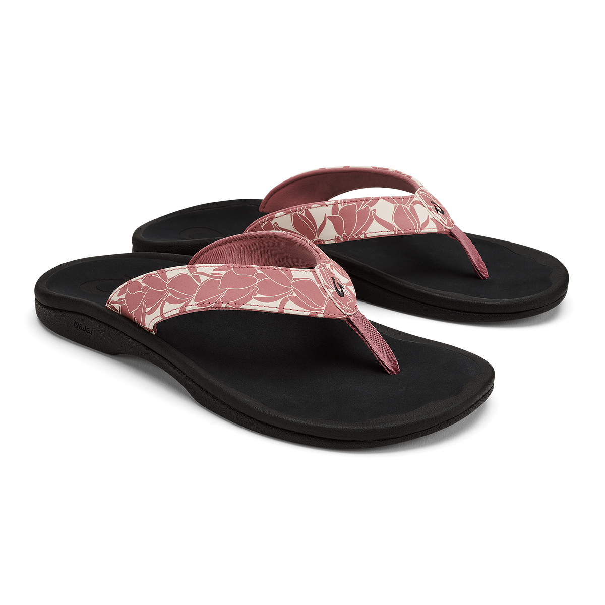 OluKai ‘Ohana Women's Best Selling Beach Sandals - Coral Rose / Pa‘i