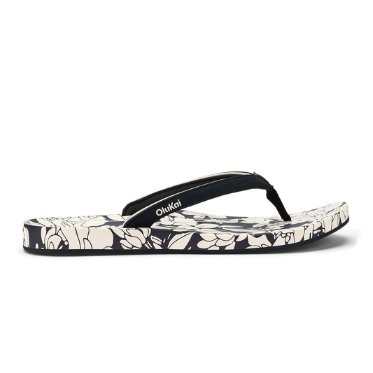 OluKai ‘Uiki Women’s Everyday Beach Sandals - Lava Rock / Pa‘i