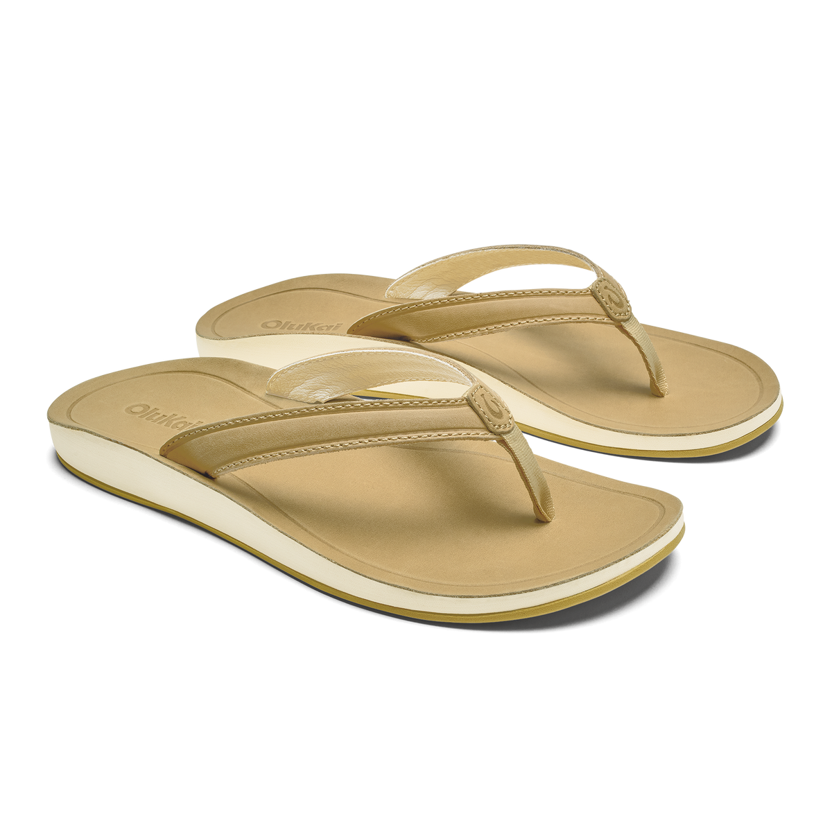 OluKai Southshore Women’s Waterproof Leather Sandals - Toasted Coconut