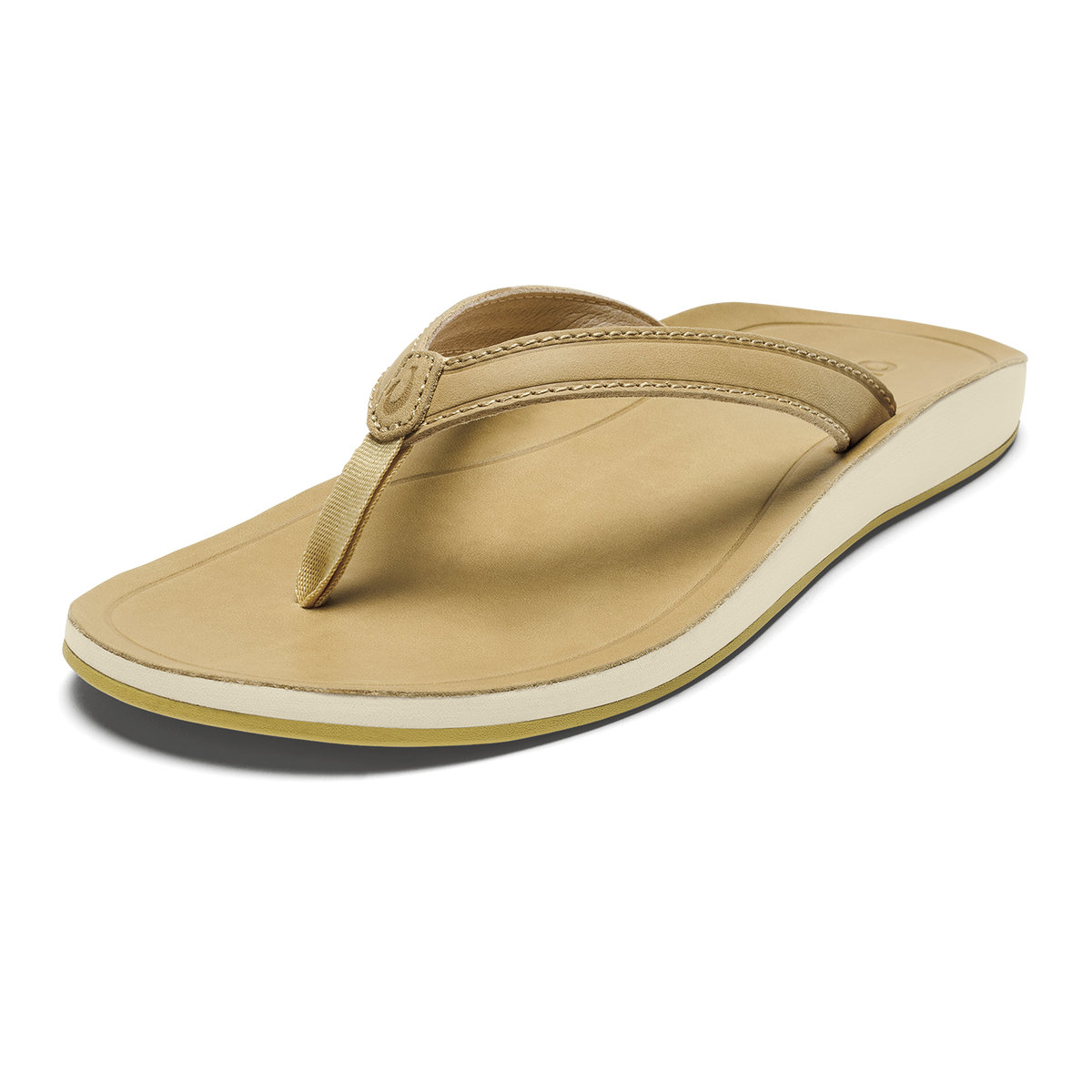 OluKai Southshore Women’s Waterproof Leather Sandals - Toasted Coconut