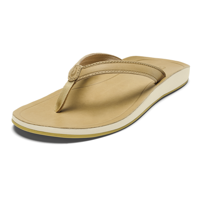 OluKai Southshore Women’s Waterproof Leather Sandals - Toasted Coconut