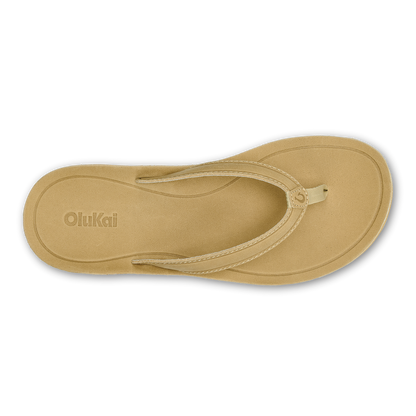 OluKai Southshore Women’s Waterproof Leather Sandals - Toasted Coconut