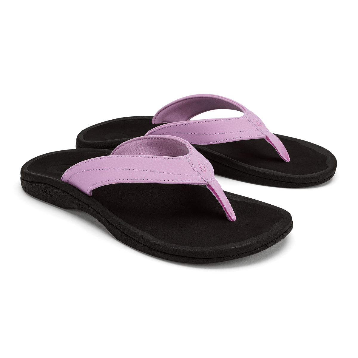 OluKai ‘Ohana Women's Beach Sandals - Paradise Pink / Lava Rock