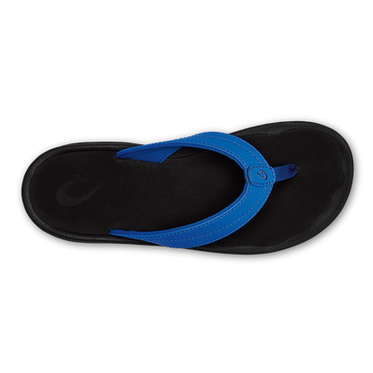 OluKai ‘Ohana Women's Beach Sandals - Blossom / Lava Rock