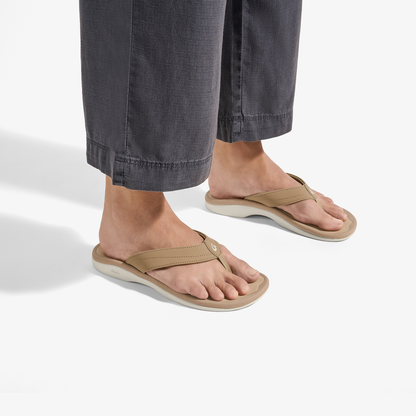 OluKai ‘Ohana Women's Beach Sandals - Warm Sand